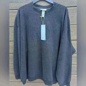 Men's H&M Move Sweatshirt with Zipper Detail - size XXL NWT + travel cologne